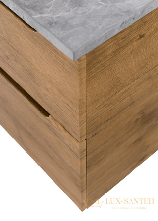 тумба под раковину belbagno etna-h60 etna-h60-800-2c-so-rn-p 80 см подвесная, rovere nature