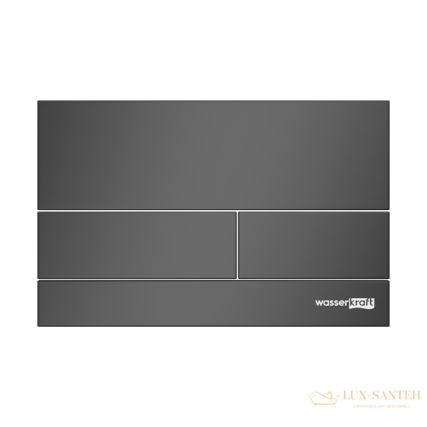 инсталляция для унитаза wasserkraft abens 20 20tlt.010.me.wh.mb04 с панелью смыва, черный матовый