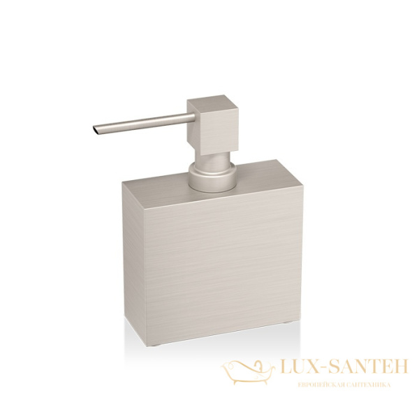 дозатор decor walther cube dw470 0824934, никель шлифованный