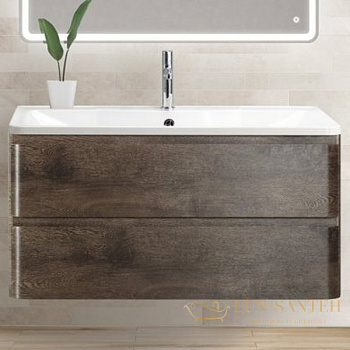 тумба под раковину belbagno albano albano-900-2c-so-rng подвесная, robere nature grigio