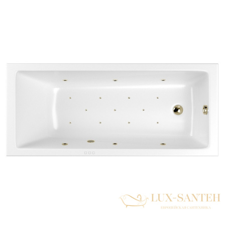 ванна whitecross wave slim 160x80 "relax", 0111.160080.100.relax.br, белый