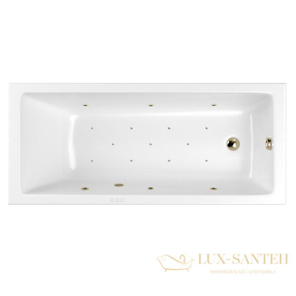 ванна whitecross wave slim 160x80 "relax", 0111.160080.100.relax.br, белый