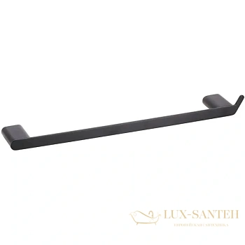 полотенцедержатель bemeta organic 167104350 45,5 см, черный матовый