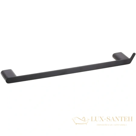 полотенцедержатель bemeta organic 167104350 45,5 см, черный матовый