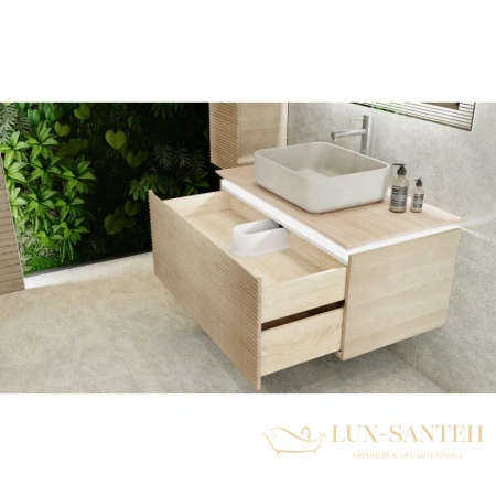 тумба jorno karat kar.01.100/p/bul 100 см, бук светлый