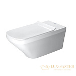 Чаша подвесного безободкового унитаза Duravit DuraStyle 2559090000 Rimless, для людей с ограниченными возможностями, белый