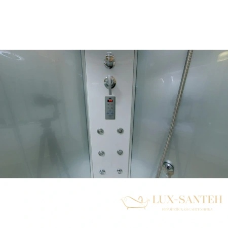 душевая кабина timo lux tl-1502 92x92x230 см, стекло прозрачное