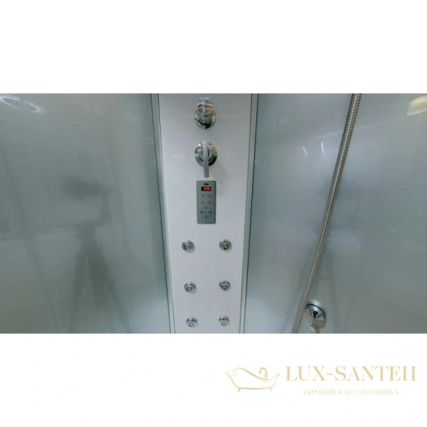 душевая кабина timo lux tl-1502 92x92x230 см, стекло прозрачное