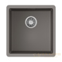 кухонная мойка omoikiri kata 40-u-gr artgranit х leningrad grey, 4993397