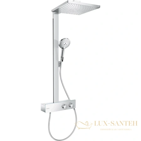 душевая система hansgrohe raindance e300 1jet showertablet 350 27361000