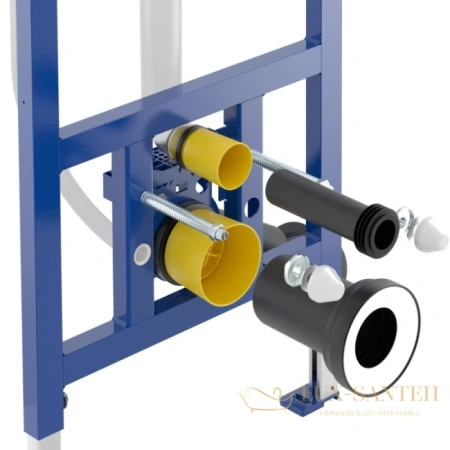 инсталляция villeroy & boch viconnect 92242700 для подвесного унитаза