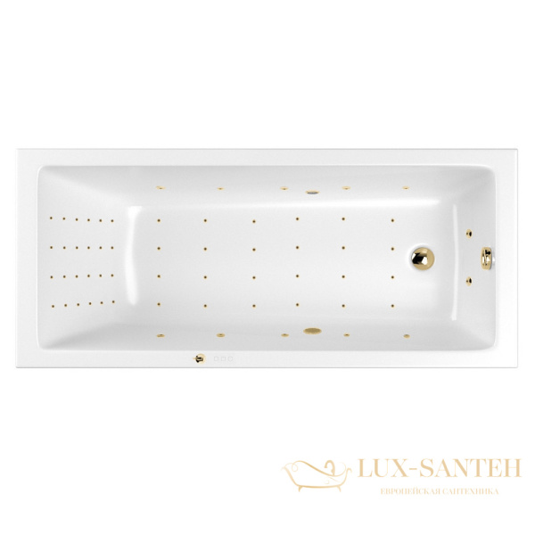 ванна whitecross wave slim 160x80 "nano", 0111.160080.100.nano.gl, белый