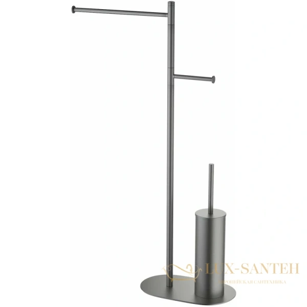 комплект для туалета timo saona 13085/18, черное золото