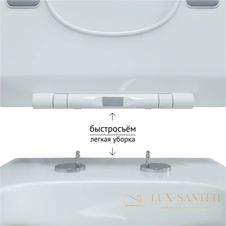 комплект: подвесной унитаз berges floe 043223 + система инсталляции berges novum f3, белый, клавиша хром