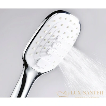 душевой комплект wasserkraft aller a171668 300х200 мм, хром