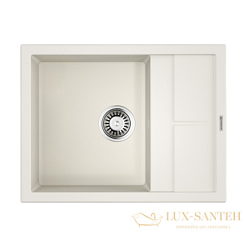 кухонная мойка omoikiri sumi 65-wh tetogranit х белый, 4993673