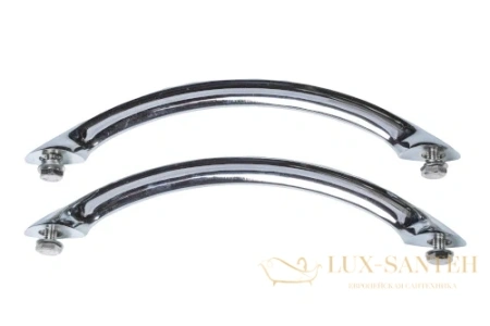 чугунная ванна wotte start 170x70 c отверстиями для ручек, start 1700x700ur, цвет белый