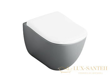 унитаз приставной cielo fluid flva br, с комплектом креплений, brina