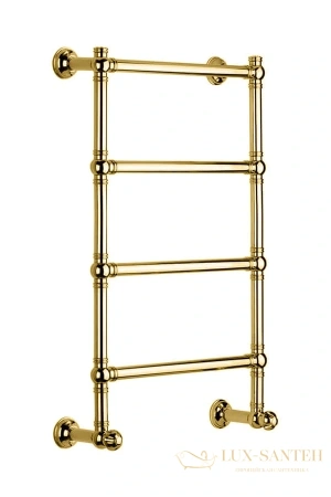 полотенцесушитель водяной margaroli armonia 94425504gon, высота 98 см, ширина 66.5 см, золото