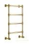 полотенцесушитель водяной margaroli armonia 94425504gon, высота 98 см, ширина 66.5 см, золото