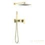 душевая система для душа встраиваемая timo selene sx-2169/17sm, золото матовое