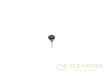 кнопка смыва hatria y1lv77, для смывного механизма y1lx, двойной смыв, цвет хром