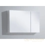 зеркальный шкаф belbagno bb800pac/bl c одной подъёмной дверью с газовыми амортизаторами, одной распашной дверью с доводчиками 80x50 см 