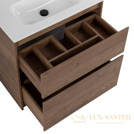 тумба под раковину belbagno kraft kraft-1000-2c-pia-rt 100 см, rovere tabacco