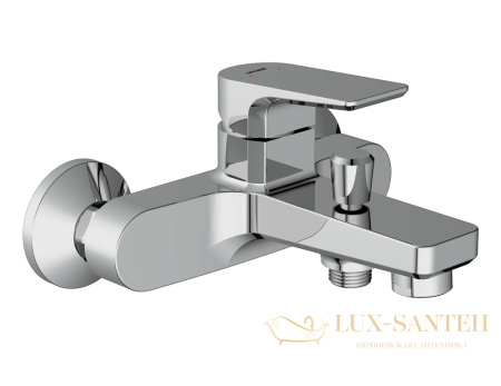 смеситель cersanit nature для ванны, 63064, цвет хром