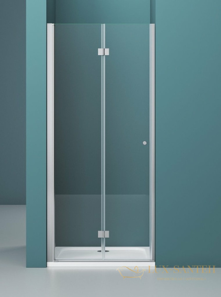 душевая дверь belbagno albano albano-bs-12-100-c-cr 100 см профиль хром, стекло прозрачное