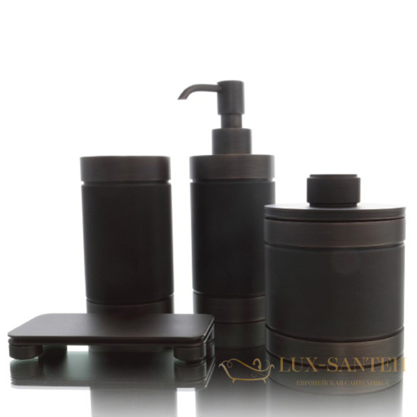 мыльница настольная bertocci officina 01, 127 7531 8600, бронза индустриальная