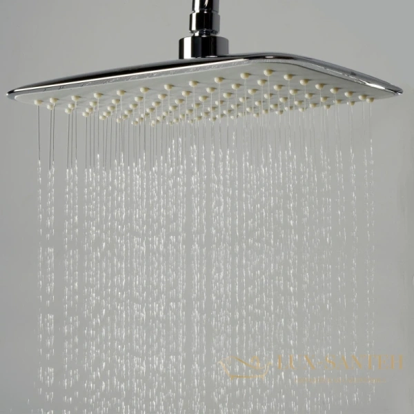 верхняя душевая насадка wasserkraft a031, хром