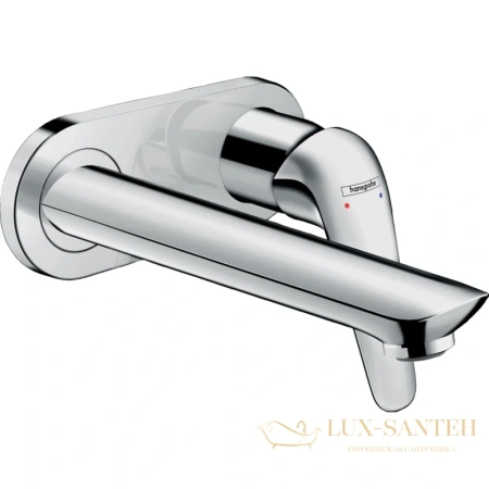 смеситель для раковины hansgrohe novus 195 71127000 (внешняя часть)