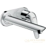 смеситель для раковины hansgrohe novus 195 71127000 (внешняя часть)