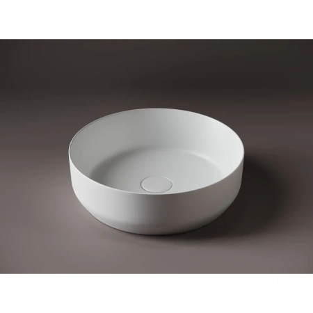 раковина ceramica nova element cn6022mw 39x39 см, белый матовый