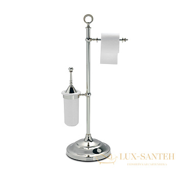 tw sig52, twsig52cr, напольная стойка бумагодержатель и ерш, цвет хром