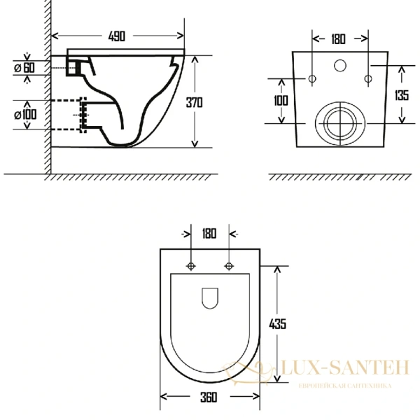 комплект aquame aqm40002pro: инсталляция aqm4002, панель смыва aqm4101cr, унитаз aqm2002pro, шумоизоляция aqm0005
