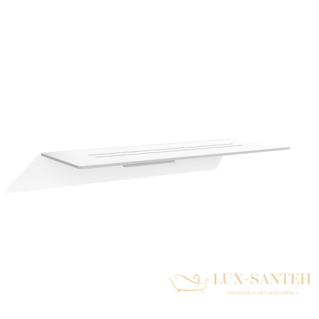 полка для душа 300 мм, decor walther 0523250, белый матовый