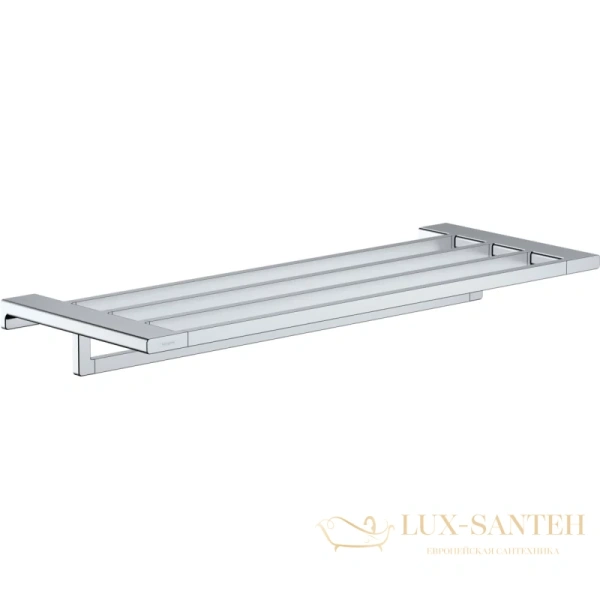 полка для полотенец hansgrohe addstoris 41751000, хром