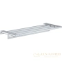 полка для полотенец hansgrohe addstoris 41751000, хром
