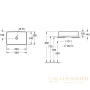 раковина 56 x 36 x 14.5 villeroy & boch collaro 4a205601