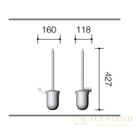 ерш schein watteau 127, хром