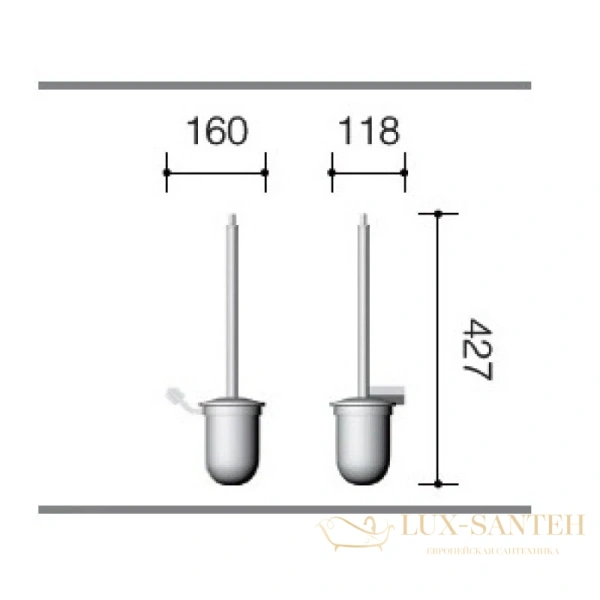ерш schein watteau 127, хром