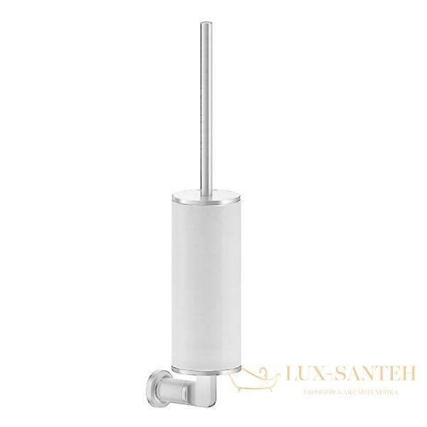 ерш gessi inciso 58519.031, хром/белый