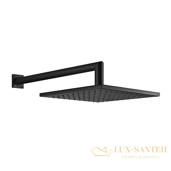 верхний душ 200,7 мм с кронштейном gessi emporio 47286.299, black xl