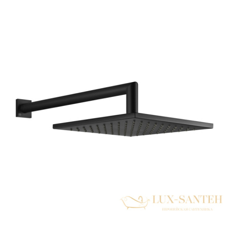 верхний душ 200,7 мм с кронштейном gessi emporio 47286.299, black xl