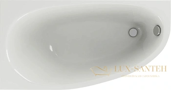 акриловая ванна aquatek дива 170х90 div170-0000002 левая, без гидромассажа