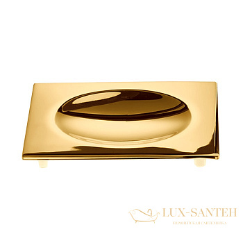 мыльница decor walther cube dw351 0837220 настольная, золото