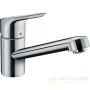 смеситель для кухни hansgrohe focus m43 71818000 хром