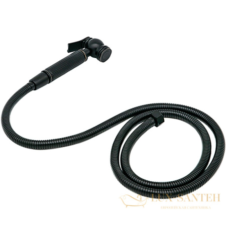 гигиенический душ milacio almeria mc.801.bbr, черная бронза